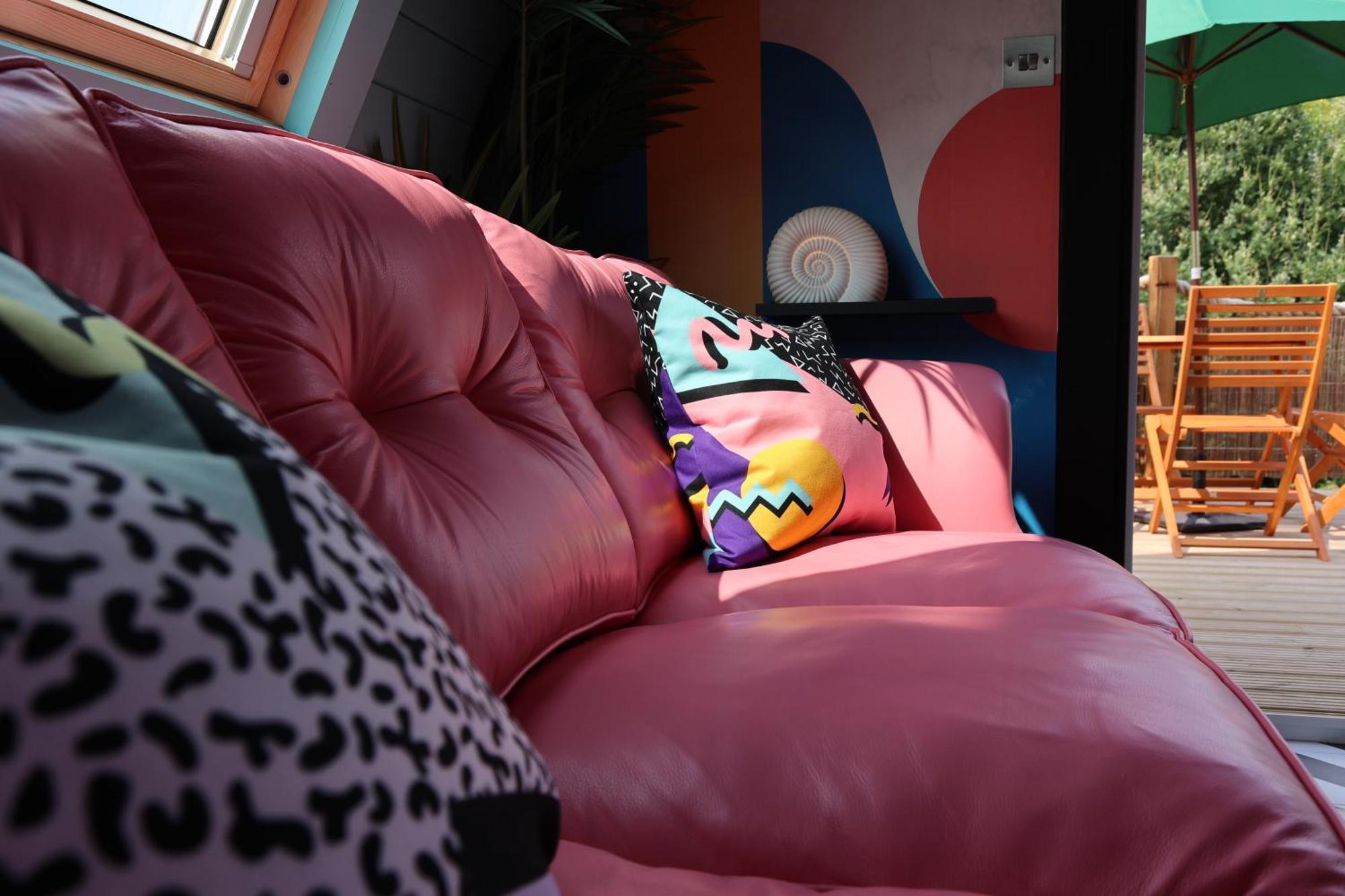 Apartament Ammonite Glamping Pod & Hot Tub Hungerton Zewnętrze zdjęcie